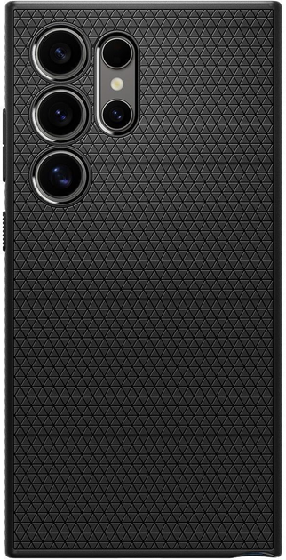 Etui Spigen Liquid Air na Samsung Galaxy S24 Ultra Black (8809971221726) - obraz 1