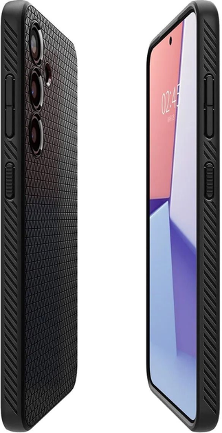 Etui Spigen Liquid Air na Samsung Galaxy S24 Plus Black (8809971222075) - obraz 3