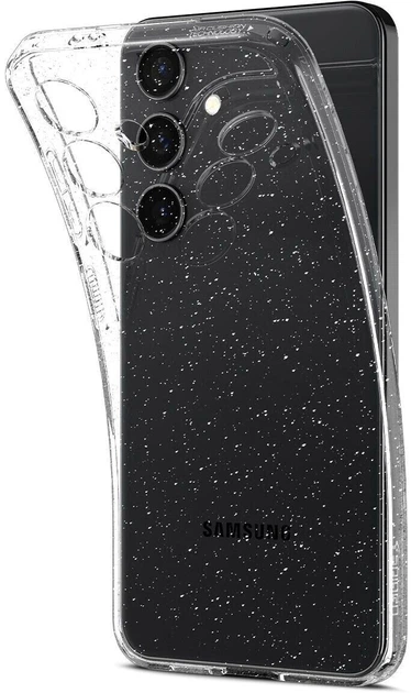 Чохол Spigen Liquid Crystal для Samsung Galaxy S24 Transparent-Brocade (8809971222235) - зображення 9