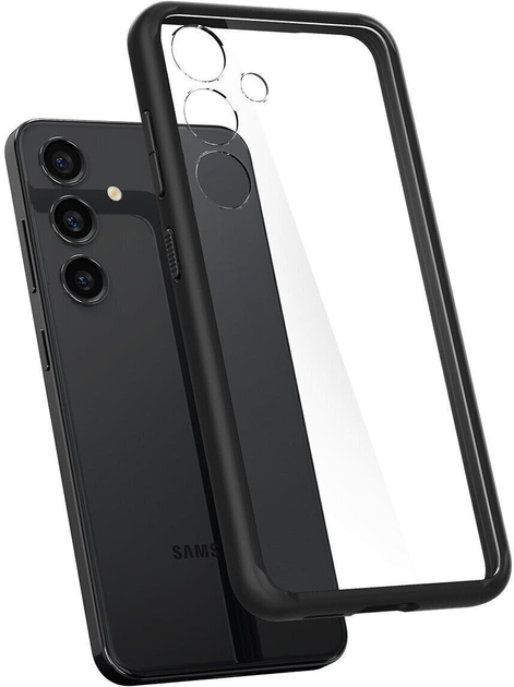 Чохол Spigen Ultra Hybrid для Samsung Galaxy S24 Black (8809971222303) - зображення 6