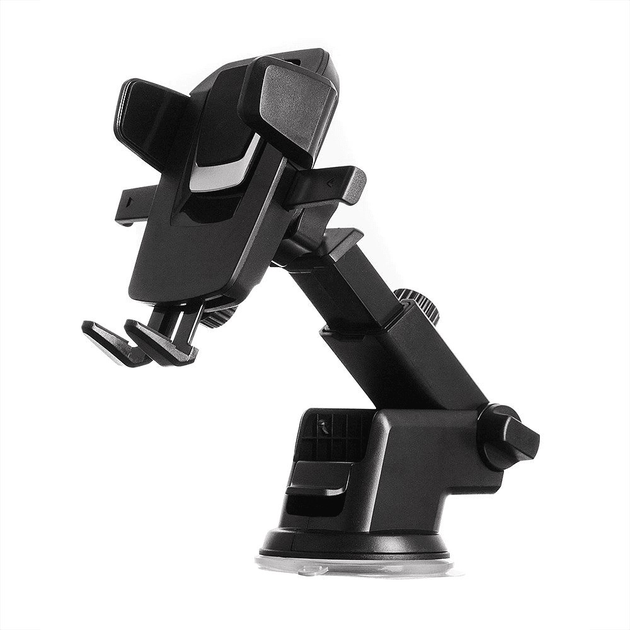 Uchwyt samochodowy Hurtel Telescopic Car Mount Phone Holder Black (7426825329400) - obraz 1