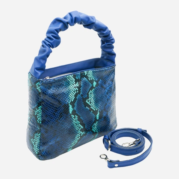 Сумка кросс-боди через плечо женская из натуральной кожи маленькая ARTiS Bags 1717 7316-6150 Синяя (6501013821) - Фото 3 Сумка кросс-боди через плечо женская из натуральной кожи маленькая ARTiS Bags 1717 7316-6150 Синяя (6501013821) - изображение 3