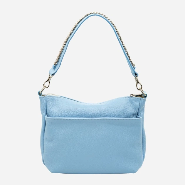 Сумка кросс-боди через плечо женская из натуральной кожи средняя ARTiS Bags 1761 7300 Голубая (6501014047) - изображение 2