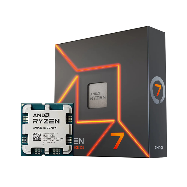 Процесор AMD Ryzen 7 7700X (8C/16T, 5.5-5GHz,40MB,105W,AM5) BOX – фото ...