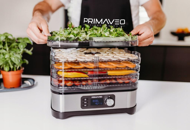 Сушилка пищевой дегидратор Primaveo SU64394 450 Вт 12 л 5 уровней - изображение 8