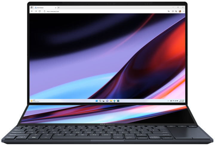 Сенсорный ноутбук 14.5" ASUS Zenbook Pro 14 Duo OLED UX8402ZE Gaming Intel Core i9-12900H RAM 32GB SSD 2TB GeForce RTX 3050 Ti Win11 Алюминиевый корпус (UKR) Б/В - изображение 2