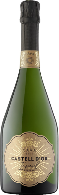 Ігристе вино Castell d’Or Cava D.O. Brut Reserva Imperial білий брют 0.75 л 11.5% (8437020585033) - зображення 1