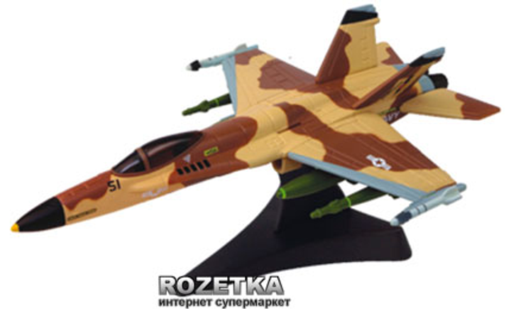 Объемный пазл 4D Master Истребитель F/A-18C Desert Hornet - Шершень пустыни (26202) - изображение 2