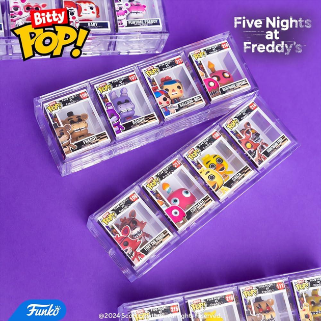 Набір фігурок Bitty Pop 5 ночей с Фредді Фредді пак Five