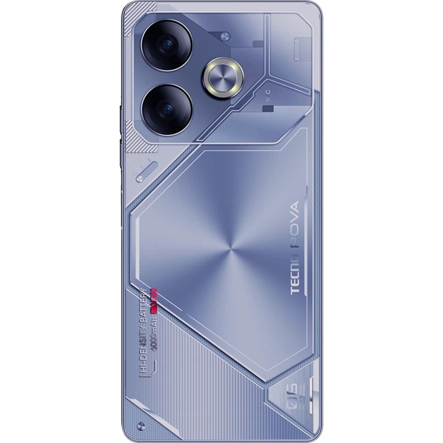Мобильный телефон Tecno Pova 6 (LI7) 12/256GB Interstellar Blue