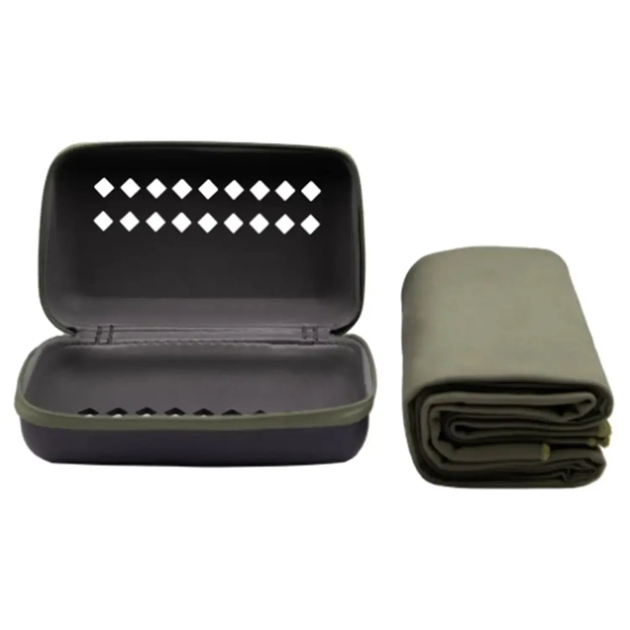 Рушник з мікрофібри Tribe Pocket Towel 60х120 см T-LC-0001-L, army-green - изображение 4