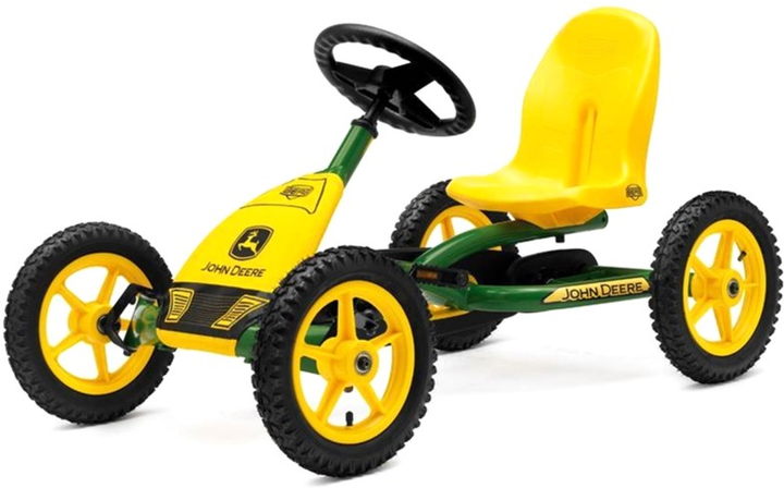 Картинг на педалях Berg Buddy John Deere Жовтий (8715839026948) - зображення 1