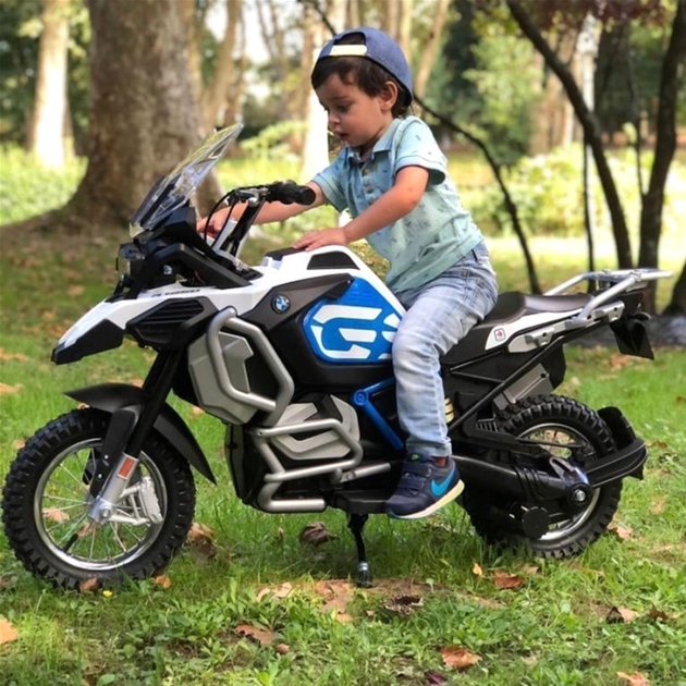Мотоцикл на акумуляторі Injusa BMW BR1250 GS Adventure Чорний (8410964650241) - зображення 10