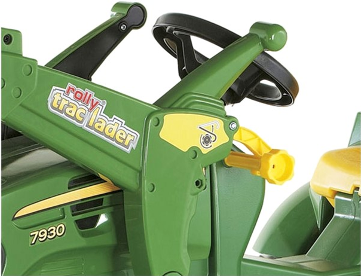 Traktor na pedały Rolly Toys Farmtra John Deere z łyżką Zielony (4006485710027) - obraz 5