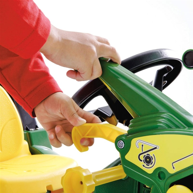 Traktor na pedały Rolly Toys John Deere z łyżką Zielony (4006485710126) - obraz 5