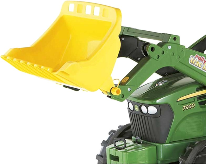 Traktor na pedały Rolly Toys Farmtra John Deere z łyżką Zielony (4006485710027) - obraz 8