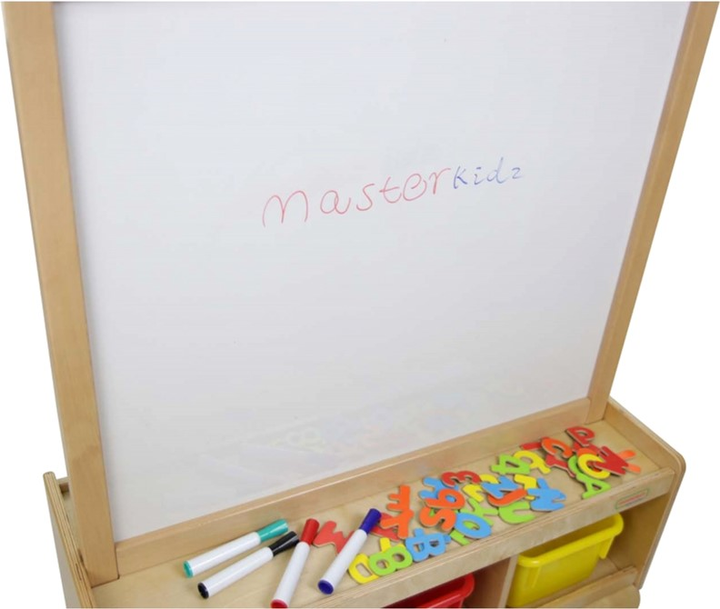 Двостороння дошка Masterkidz Крейдяна та магнітна (6955920009050) - зображення 3