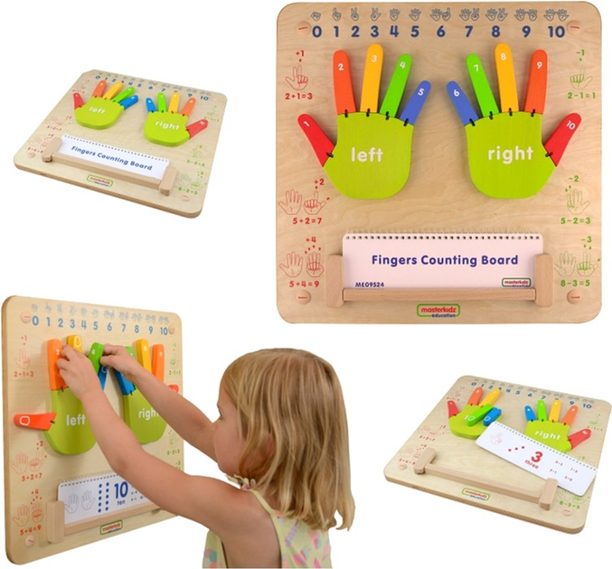 Бізіборд Masterkidz Flex Montessori Вчимося рахувати (6955920009524) - зображення 4