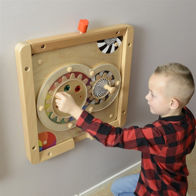 Бізіборд Masterkidz Montessori Координації рук Тренування(6955920014719) - зображення 4