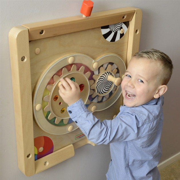 Бізіборд Masterkidz Montessori Координації рук Тренування(6955920014719) - зображення 7