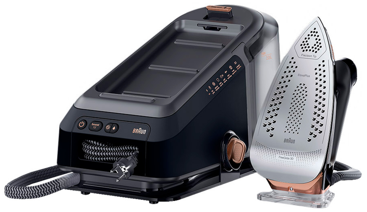 Прасувальна система BRAUN IS 7286BK SS + Прасувальна дошка BRAUN IB 3001 BK (комплект) - зображення 4