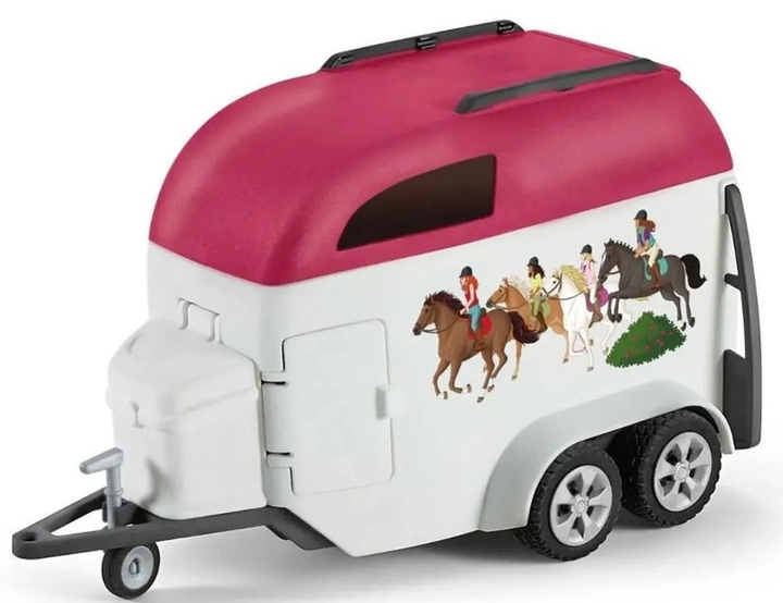Ігровий набір Schleich Horse Club Автомобіль з причепом для коней 72223 (4059433775364) - зображення 4
