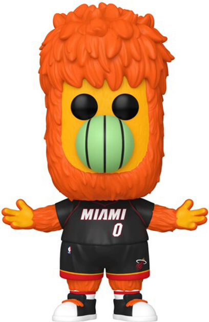 Figurka do gier Funko Pop NBA Mascots Miami Burnie 12 cm (0889698521697) - obraz 2