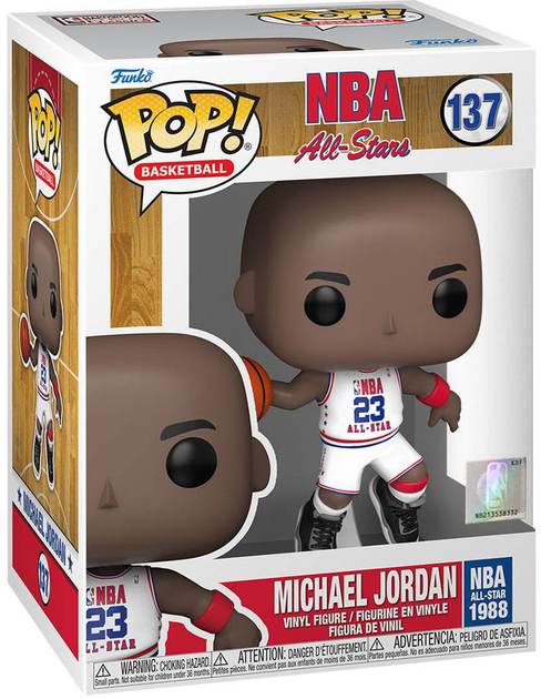 Ігрова фігурка Funko Pop NBA Legends Майкл Джордан 9.5 см (0889698593748) - зображення 1