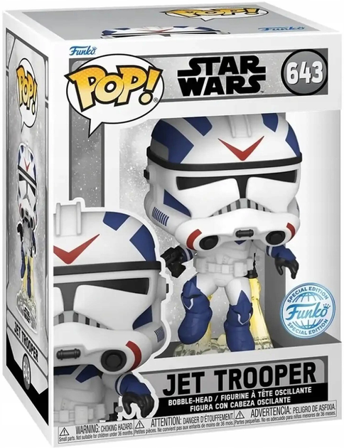 Ігрова фігурка Funko Pop Star Wars Battlefront II - Реактивний десантник 9.5 см (0889698650496) - зображення 1