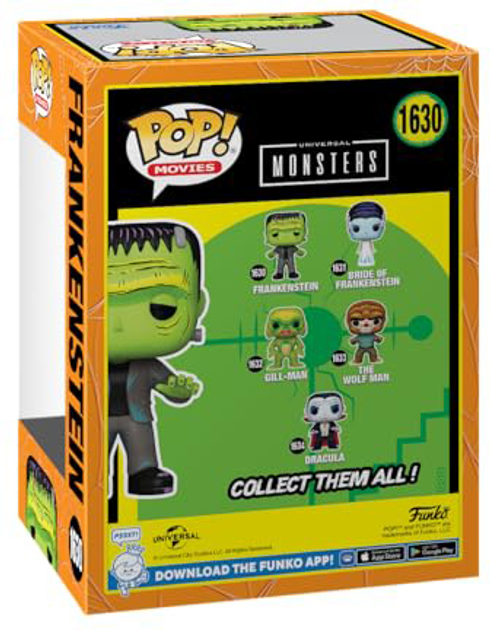 Ігрова фігурка Funko Pop Movies Universal Monsters Франкенштейн 10 см (0889698809979) - зображення 3