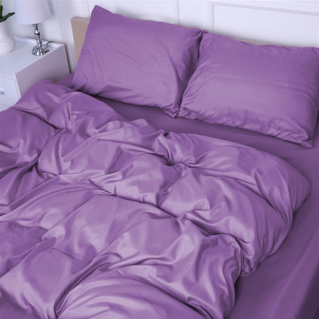 Акція на Підковдра MirSon №16-3310 Lavander Herb Mikrosatin Premium Однотонна 143х210 від Rozetka