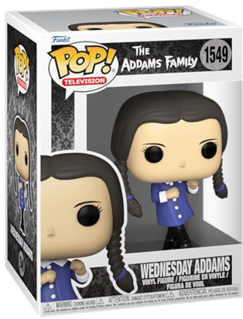 Ігрова фігурка Funko Pop Television Wednesday Addams 10 см (0889698812108) - зображення 1