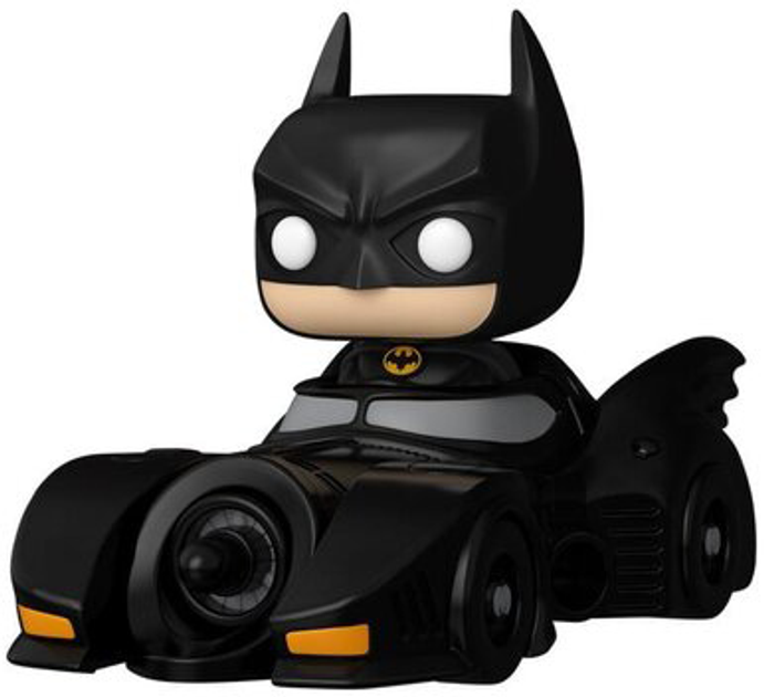 Ігрова фігурка Funko Pop Rides Batman 85th Anniversary Бетмен з Бетмобілем 11.8 см (0889698806893) - зображення 1