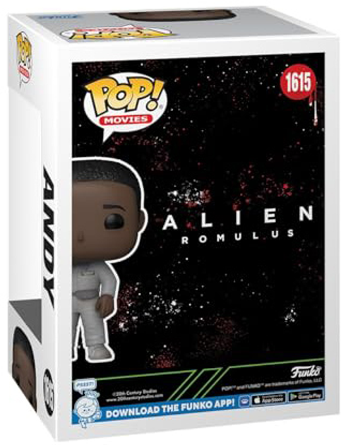 Ігрова фігурка Funko Pop Movies Aliens Romulus - Енді 9 см (0889698826570) - зображення 3