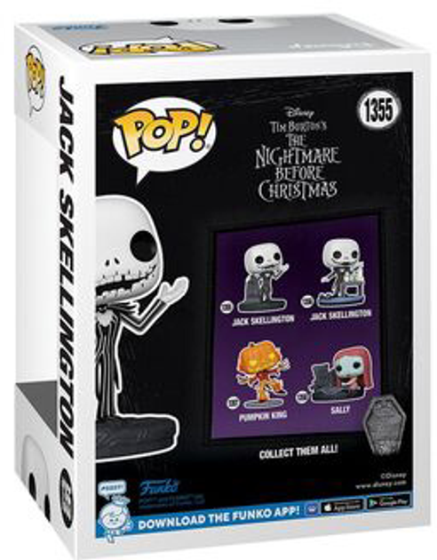 Figurka do gier Funko Pop Disney the Nightmare Before Christmas Jack z Nagrobkiem 11.4 cm (0889698723121) - obraz 3