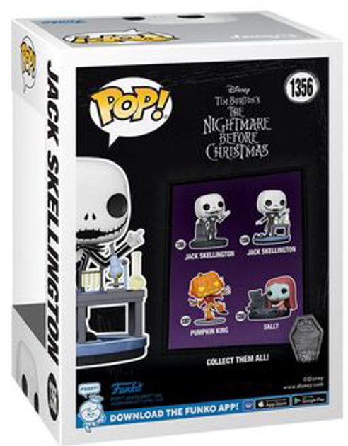 Figurka do gier Funko Pop Disney the Nightmare Before Christmas Jack w laboratorium 9 cm (0889698723138) - obraz 3