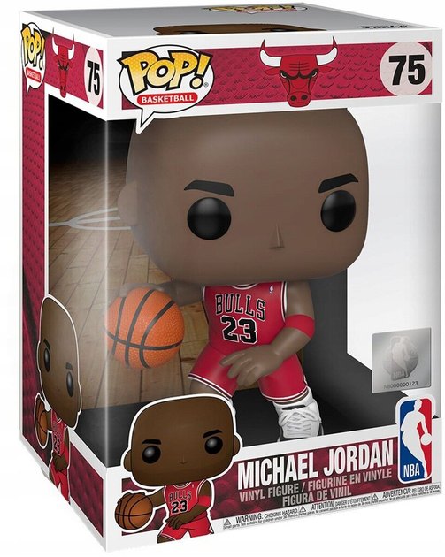 Figurka do gier Funko Pop NBA Bulls Michael Jordan Red Jersey 25 cm (0889698455985) - obraz 1