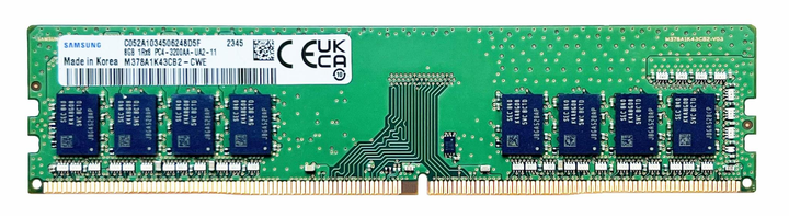 Оперативная память Samsung DDR4 8Gb 1Rx8 3200Mhz PC4-3200AA-UA2-11 ...