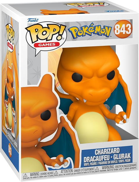 Figurka do gier Funko Pop Games Pokemon Charizard 9.5 cm (0889698742191) - obraz 2