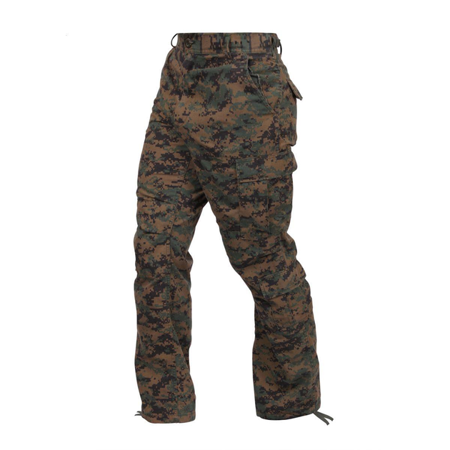 Штани Rothco тактичні десантні цифровий камуфляж Vintage Paratrooper Pants Woodland Digital Camo XL - зображення 1