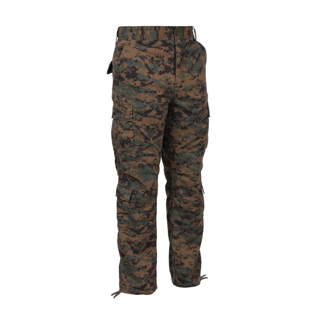 Штани Rothco тактичні десантні цифровий камуфляж Vintage Paratrooper Pants Woodland Digital Camo XL - зображення 2