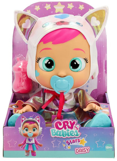 Lalka IMC Toys Cry Babies Stars Daisy (8421134924185) - obraz 1