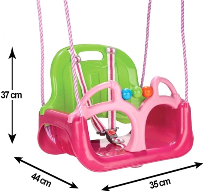 Качели Woopie Swing 3 в 1 Розовые (0716053828583) - изображение 2