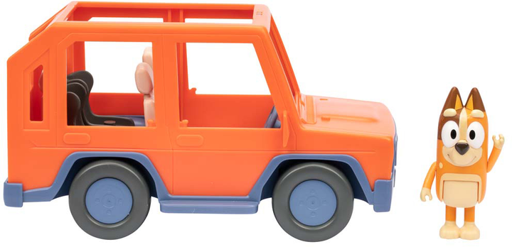 Набір Moose Bluey Heeler Family Road Trip 4WD з фігуркою Чилі (0630996176610) - зображення 5