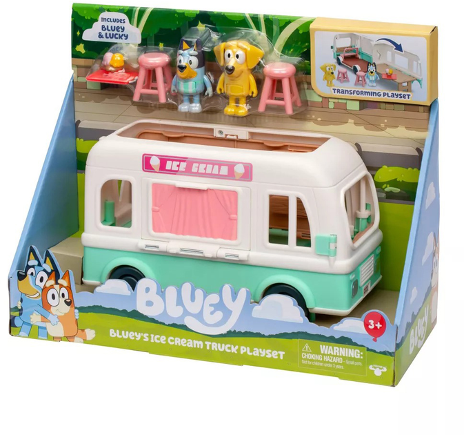 Zestaw Moose Bluey Ice cream truck z 2 figurkami (0630996176689) - obraz 2