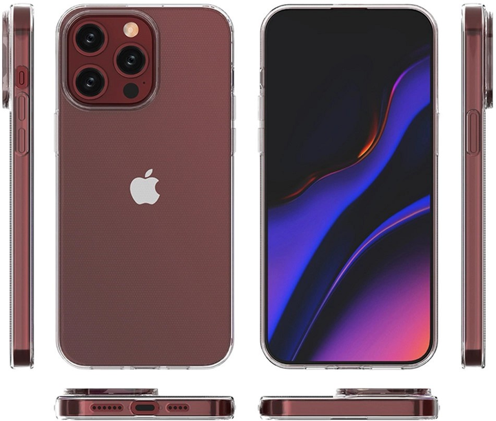 Etui Hurtel Ultra Clear do iPhone 15 Pro Max Transparent (9145576278987) - obraz 8