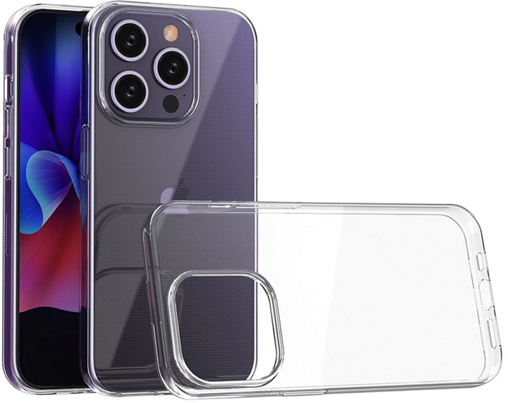 Etui Hurtel Ultra Clear do iPhone 15 Pro Transparent (9145576278970) - obraz 6