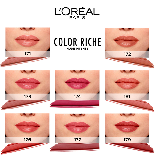 Помада для губ L'Oreal Paris Color Riche Nude Intense із сатиновим фінішем № 520 4.5 г (3600524105167) - зображення 2