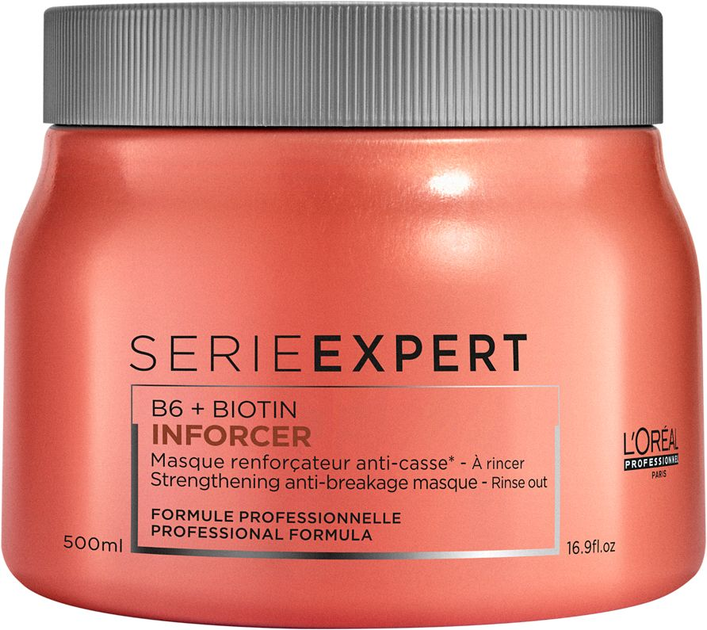 Maska L'Oréal Professionnel Paris Serie expert Inforcer przeciw łamliwości włosów 500 ml (3474636494293) - obraz 1