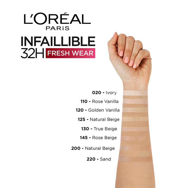 Podkład do twarzy L'Oreal Paris Infaillible 120 trwały 30 ml (3600523614455) - obraz 4